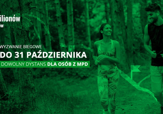 #17milionówMetrów dla osób z MPD