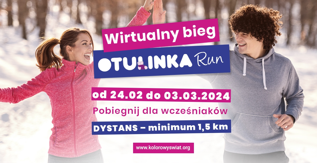 Wirtualny bieg zimowy Otulinka Run