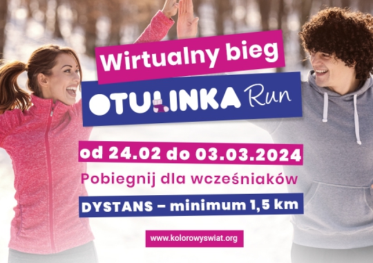 Wirtualny bieg zimowy Otulinka Run